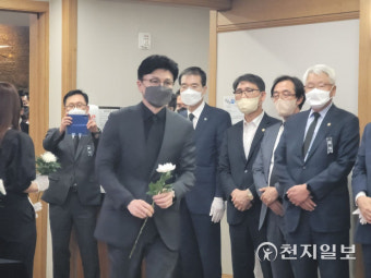 [천지포토] 대구 방화 참사 피해자 추모하러 온 한동훈 법무부 장관