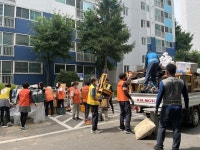 양주2동, 삼숭동 아파트 무단 적치물 처리에 ‘구슬땀’