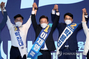 이재명, 호남 대회전도 압승… 최고위원 경선 정청래 1위