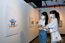 정선 정암사, 자연과 사람의 기억 회화 전시회 개최