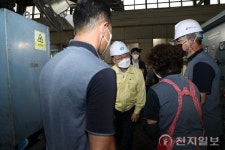 홍남표 시장 ‘힌남노’ 북상에 따라 피해 최소화를 위해 점검