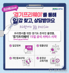 경기도 ‘경기프리웨이’ 온라인 플랫폼 서비스 시작