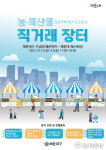 부산 해운대구, 구남로서 ‘자매결연지 농·특산물 직거래장터’ 열어