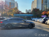 [포토] 배려 부족한 오산시청 주차장