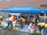 진안군 복합노인복지타운, 독거노인 위한 김장 김치 담그기 진행