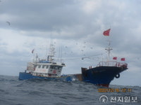 서해어업관리단, 입어 규정 위반 불법 중국어선 1척 나포