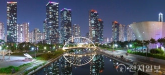 인천관광공사, ‘야간관광 특화도시’ 송도센트럴파크 점검