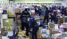 [포토] ‘바쁘다 바빠’ 설 명절 앞두고 분주한 우편물류센터