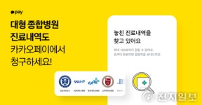 카카오페이 ‘병원비 청구’ 개시… 47개 대형 종합병원서 진료내용·병원비 청구 가능