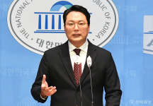 [포토] 기자회견하는 천하람 당 대표 후보