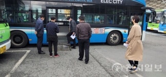 창원시, 61회 진해군항제 앞두고 시내버스 특별 점검