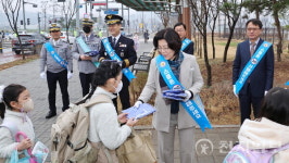 안성시, 어린이보호구역 교통안전 합동 캠페인 전개