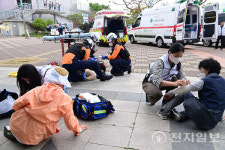 진주시, 아시아역도선수권대회 대테러 종합훈련 펼쳐