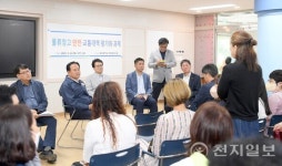 이권재 오산시장, 풍농 물류센터 주민대책위원회 간담회 참석