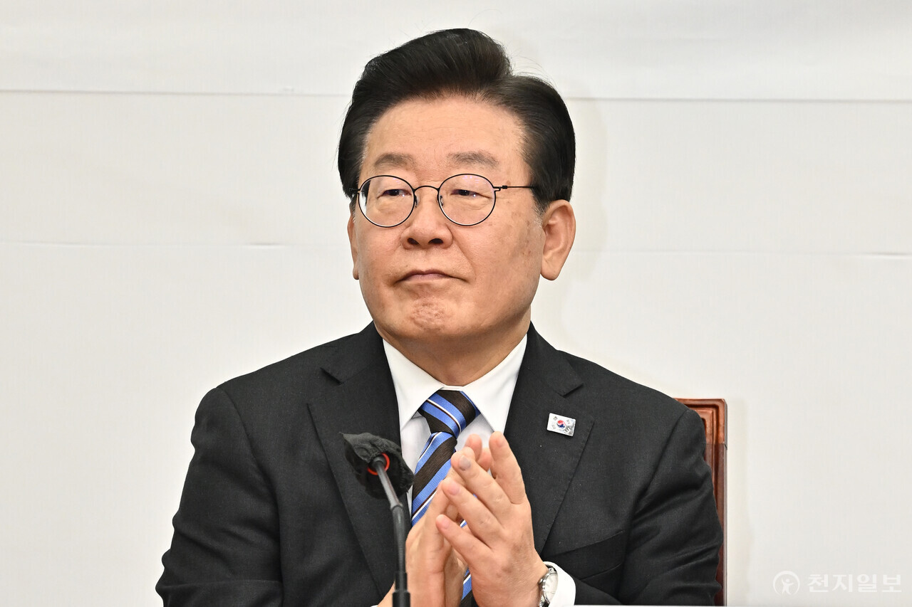 이재명 대표 공직선거법 위반 1심 선고 생중계 거부 결정