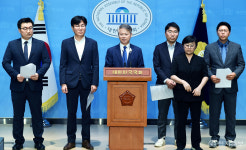 [포토] 민형배 의원, 더민주전국혁신회의 관련 기자회견