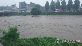 전북 완주군 삼례교 홍수경보 변경 발령