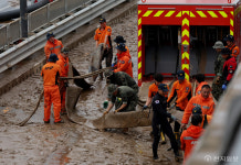 [포토] 궁평2지하차도 배수 및 실종자 수색 작업