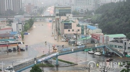 전남 호우 특보 발효… 도로 침수 등 피해 속출