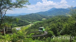 [쇼츠 포토] 철원 소이산 모노레일