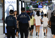 [포토] 강남역 순찰하는 경찰