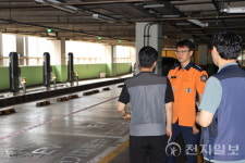 군포소방서, 여름 휴가철 대비 이마트 현장 행정지도 실시