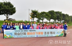 장성군, 100억송이 가을꽃 파종 완료… 가을꽃축제 준비 분주