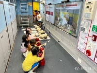 여수소방서, 섬 지역 아이들 소방 안전 체험 도와