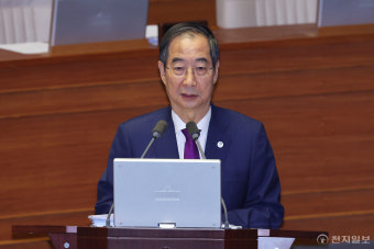 [포토] 대정부질문 답변하는 한덕수 국무총리