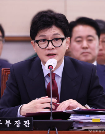 [포토] 한동훈 법무장관 답변
