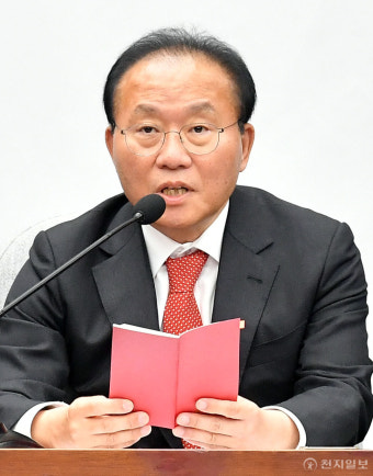 [포토] 윤재옥 원내대표 발언