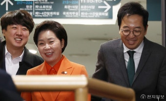 [포토] 이준석-양향자-금태섭 '화기 애애'