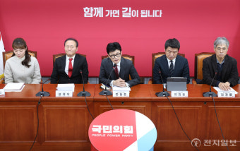 [포토] 비대위원회의 발언하는 한동훈 위원장