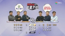 브레인TV 6회 프로기전 본선 1라운드 4경기 1회전, 팝콘플랫폼 점수승