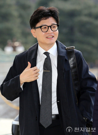 [포토] 국회 출근하는 한동훈