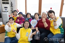 신천지자원봉사단 청평지부,  백세만세… 어르신들을 위한 특별한  선행 실천