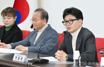 [포토] 한동훈 비대위원장, 비대위 발언