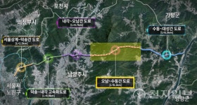 경기도, 경기북부 동서 잇는 오남~수동 도로 개통