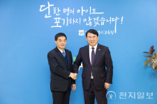 이정선 교육감, 중국주광주총영사와 국제교류 활성화 등 협의