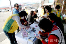 여수 돌산 크루즈 선착장 일대 플로깅 현장 가다
