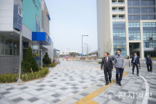 최민호 세종시장, 치안1번지 청사지구대 직원 격려
