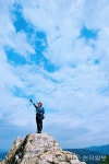 [포토]  홍천군 서면  팔봉산 정상에서