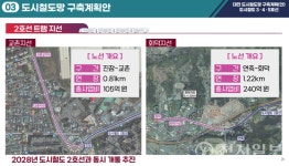 이장우 대전시장, 대전도시철도 3·4·5호선 구축계획 발표