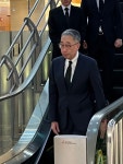 [포토] 박지원 두산에너빌리티 회장, 조석래 효성 명예회장 빈소 방문