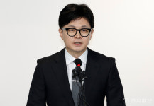 [포토] 총선 입장 발표하는 한동훈 위원장
