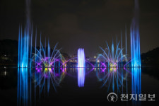 이천시, 설봉공원 음악분수 확대 운영