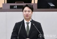 이석주 의원 신기동 부영 3단지 X자형 횡단보도 설치 주장