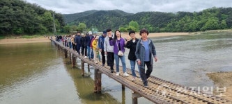 예천의 봄, 회룡포 봄꽃축제…관광객 8만명 찾아 대성황