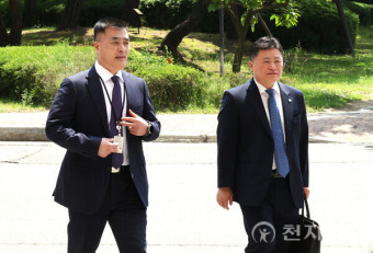 [포토] '채상병 사건' 박정훈 대령, 공수처 출석