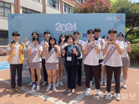 황진희 경기도의원, 상업계열 학생에 꿈·희망 메시지 전해
